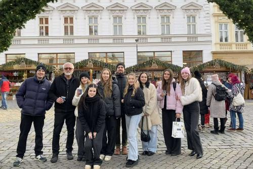 Návštěvá vánočních trhů v Olomouci